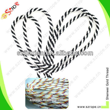 nylon braided cord/braided nylon cord/hollow braid cord